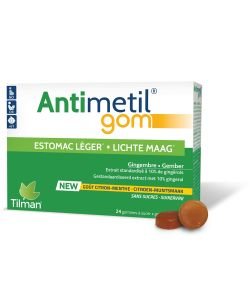 Antimetil gom, 24 gommes